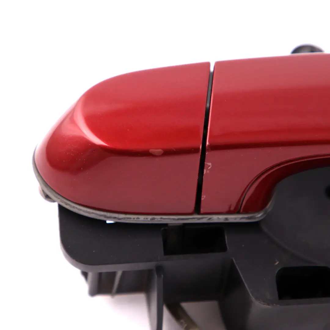 Complete Rear Left Grab Handle N/S Vermillion Red Metallic A82 to BMW 3 E90 E91 with Part number 7060299 BMW 3 E90 E91 Complete Rear Left Grab Handle N/S Vermillion Red Metallic A82 - SKU 7060299-VER1 - Part number 7060299