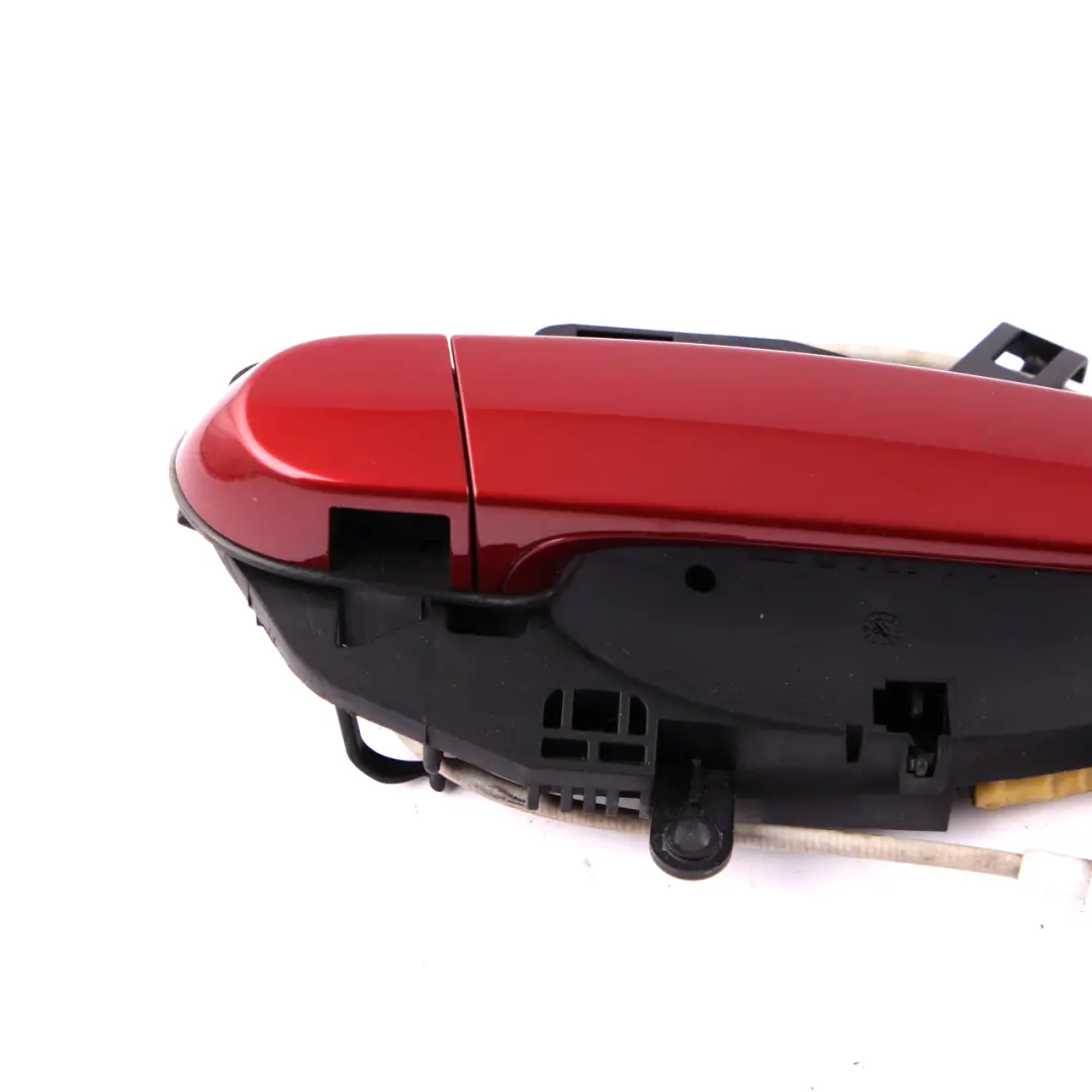 Complete Rear Right Grab Handle O/S Vermillion Red Metallic A82 to BMW 3 E90 E91 with Part number 7060299 BMW 3 E90 E91 Complete Rear Right Grab Handle O/S Vermillion Red Metallic A82 - SKU 7060299-VER - Part number 7060299