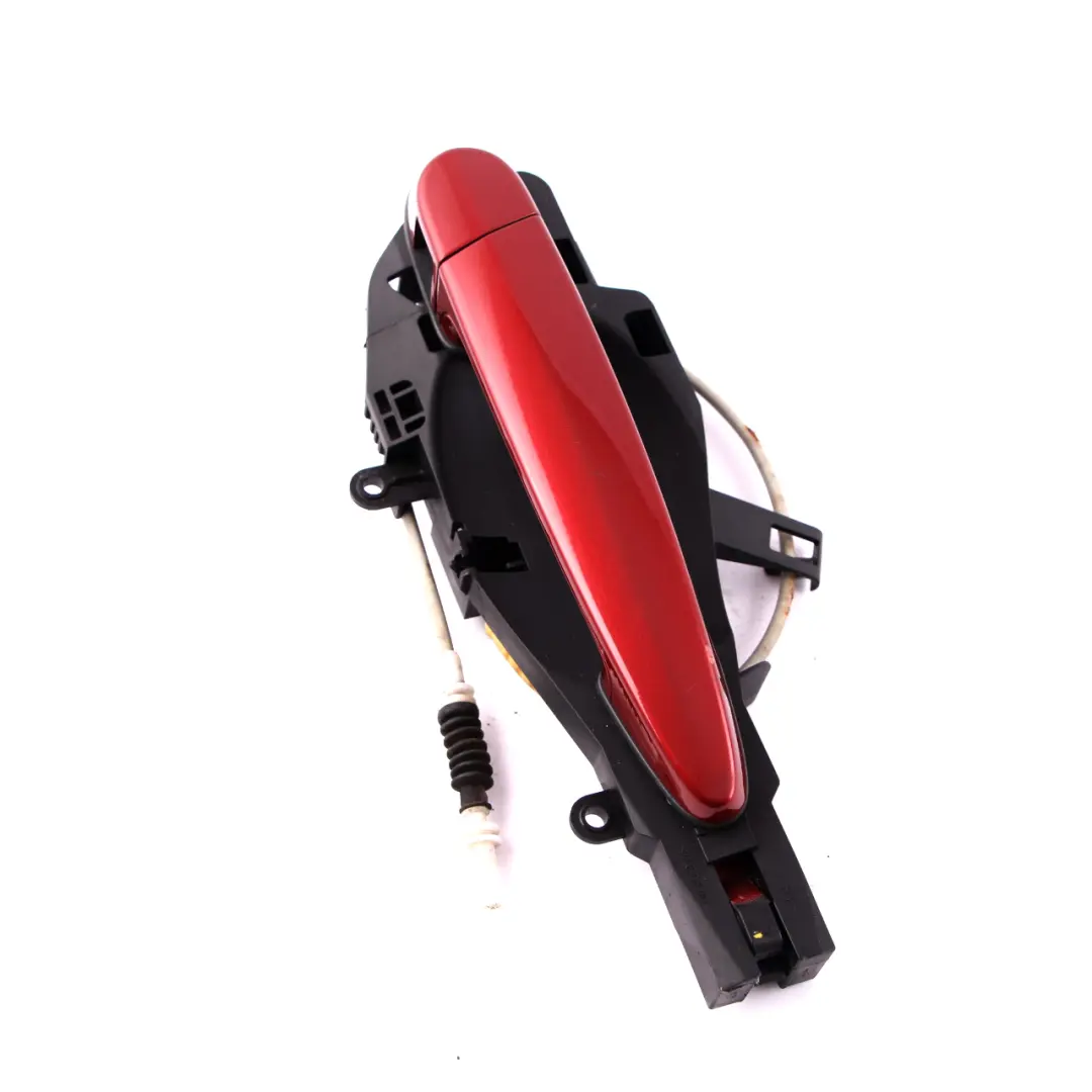 Complete Rear Right Grab Handle O/S Vermillion Red Metallic A82 to BMW 3 E90 E91 with Part number 7060299 BMW 3 E90 E91 Complete Rear Right Grab Handle O/S Vermillion Red Metallic A82 - SKU 7060299-VER - Part number 7060299