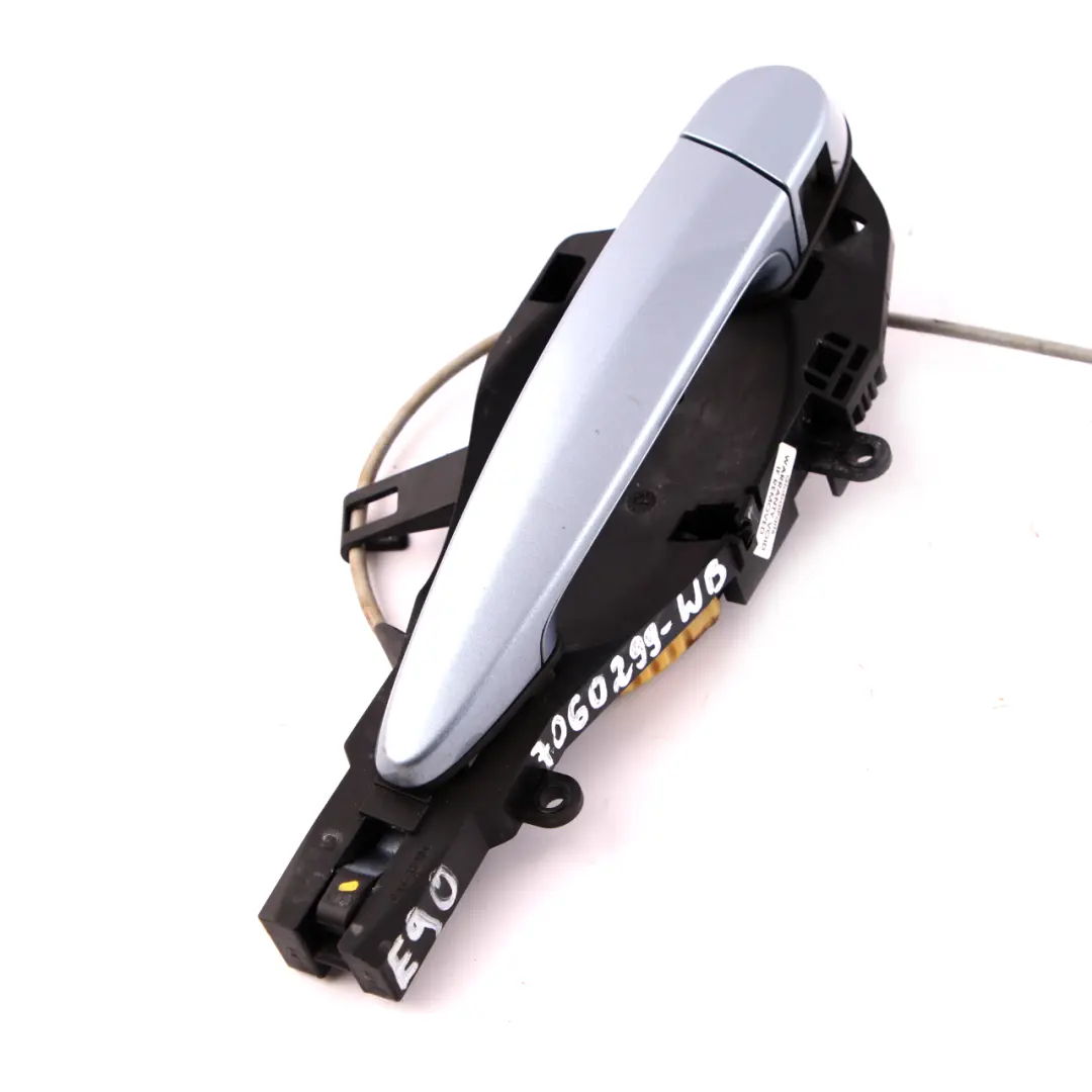 BMW 3 Series E90 E91 Complete Rear Left Grab Handle N/S Bluewater Metallic 896 - SKU 7060299-WB - Part number 7060299
