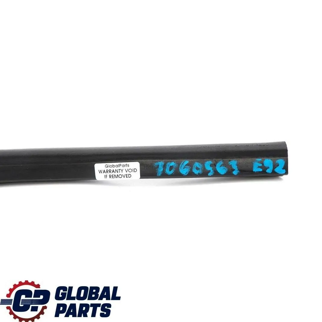 BMW E92 E93 LCI Front Engine Rubber Bonnet Seal - SKU 7060563 - Part number 7060563