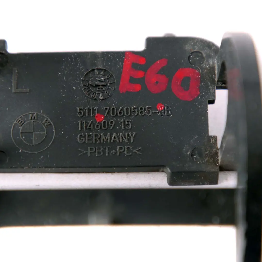 Levier de buse avant support de pare-chocs gauche pour BMW E60 E61 LCI à propos du numéro de pièce 7300385 BMW E60 E61 LCI Levier de buse avant support de pare-chocs gauche - SKU 7060585 - Numéro de pièce 7300385