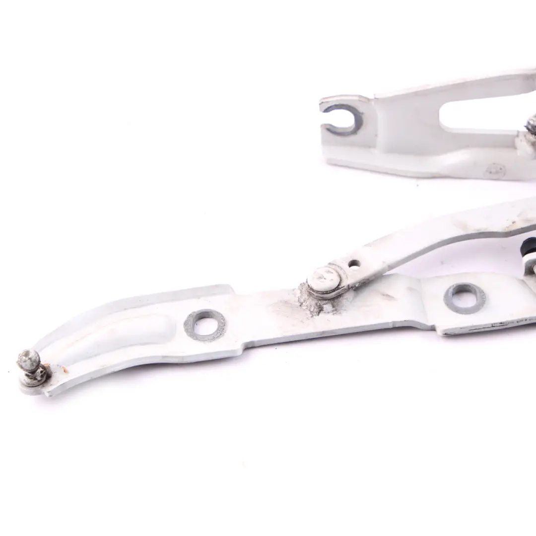 Left N/S Trunk Lid Hinge Boot Tailgate Mineralweiss White A96 to BMW E90 E92 Rear with Part number 7060627 BMW E90 E92 Rear Left N/S Trunk Lid Hinge Boot Tailgate Mineralweiss White A96 - SKU 7060627-MW - Part number 7060627