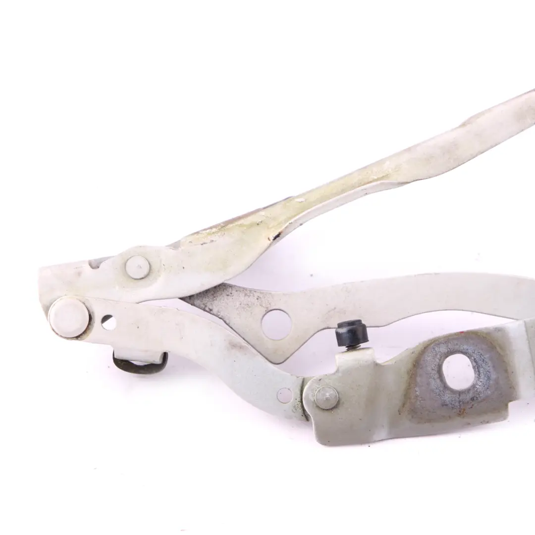 Left N/S Trunk Lid Hinge Boot Tailgate Mineralweiss White A96 to BMW E90 E92 Rear with Part number 7060627 BMW E90 E92 Rear Left N/S Trunk Lid Hinge Boot Tailgate Mineralweiss White A96 - SKU 7060627-MW - Part number 7060627