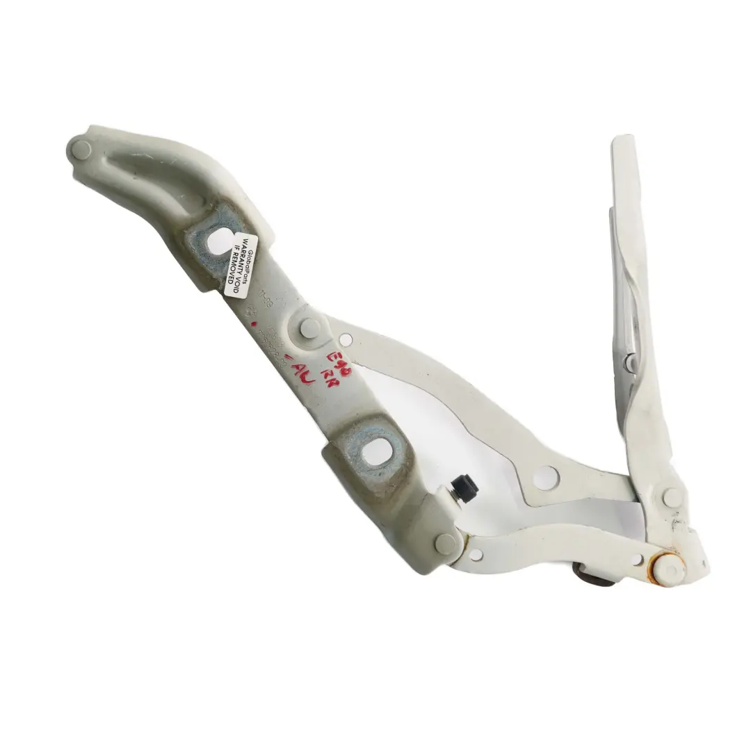 Charnière Couvercle Coffre Arrière Droit Alpinweiss Blanc 300 pour BMW E90 E92 à propos du numéro de pièce 7060628 BMW E90 E92 Charnière Couvercle Coffre Arrière Droit Alpinweiss Blanc 300 - SKU 7060628-AW - Numéro de pièce 7060628
