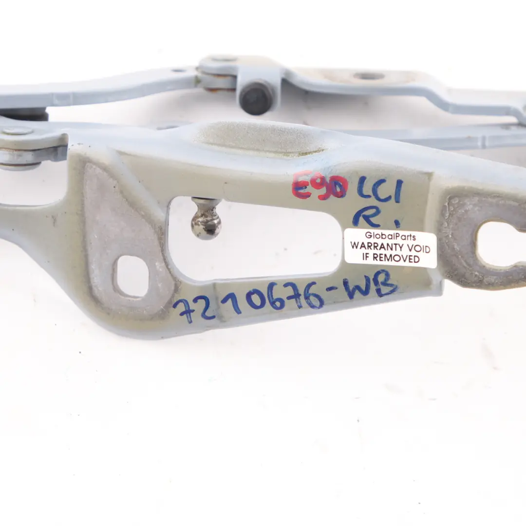  Charnière d coffre BMW E90 E92 Arrière coffre droit hayon Bleu d'eau 896 7210676 - SKU 7060628-WB - Numéro de pièce 7060628
