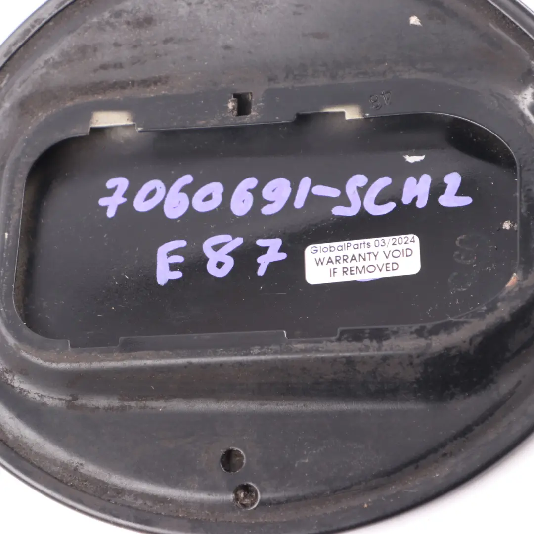BMW E87 Fuel Filler Fill Flap Schwarz Carbon Black - 416 - SKU 7060691-SCH2 - Part number 7060691