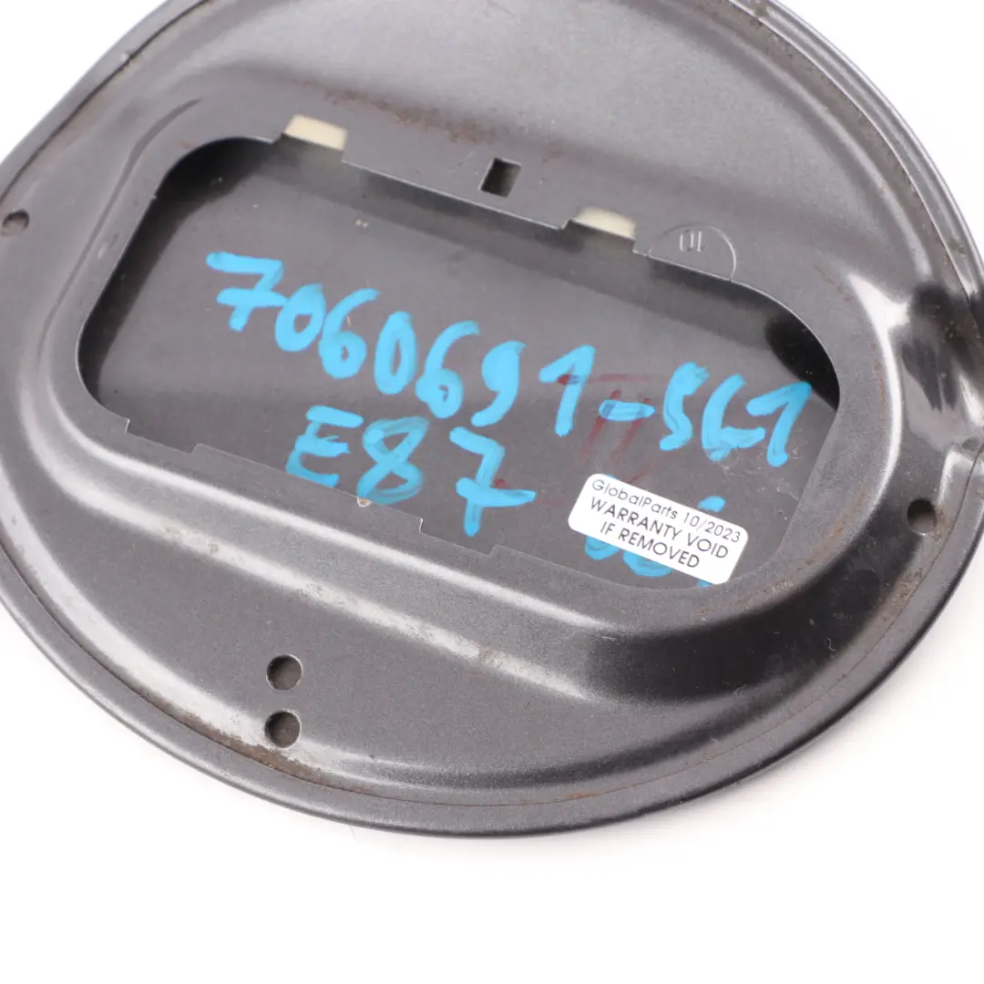 Einfüllklappe Deckel Sparkling Graphite Metallic für BMW E87 E87N mit Teilenummer 7060691 BMW E87 E87N Einfüllklappe Deckel Sparkling Graphite Metallic - SKU 7060691-SG1 - Teilenummer 7060691
