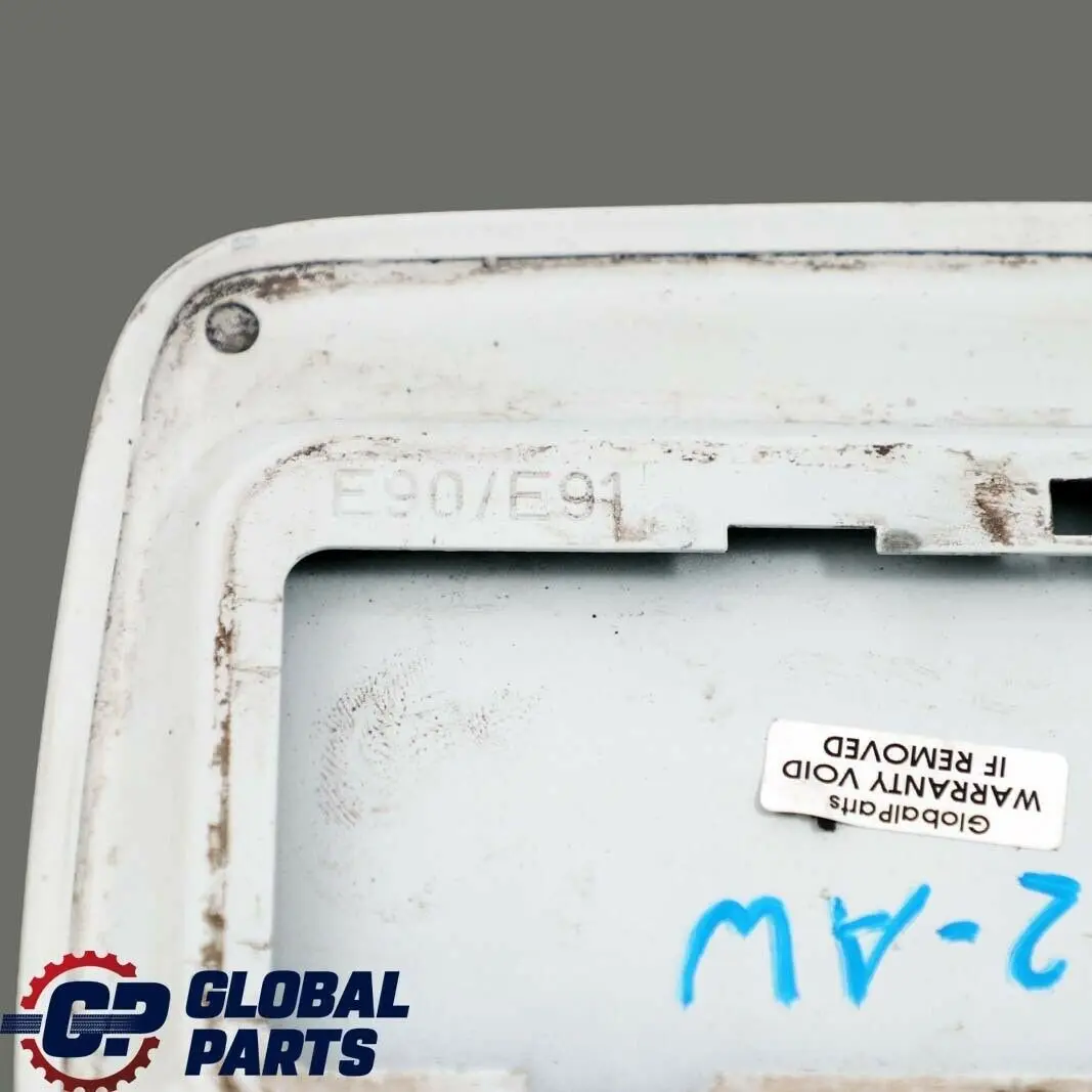 BMW 3 Series E90 E91 Fuel Filler Fill-In Flap Cover Alpinweiss Alpine White 300 - SKU 7060692-AW - Part number 7060692