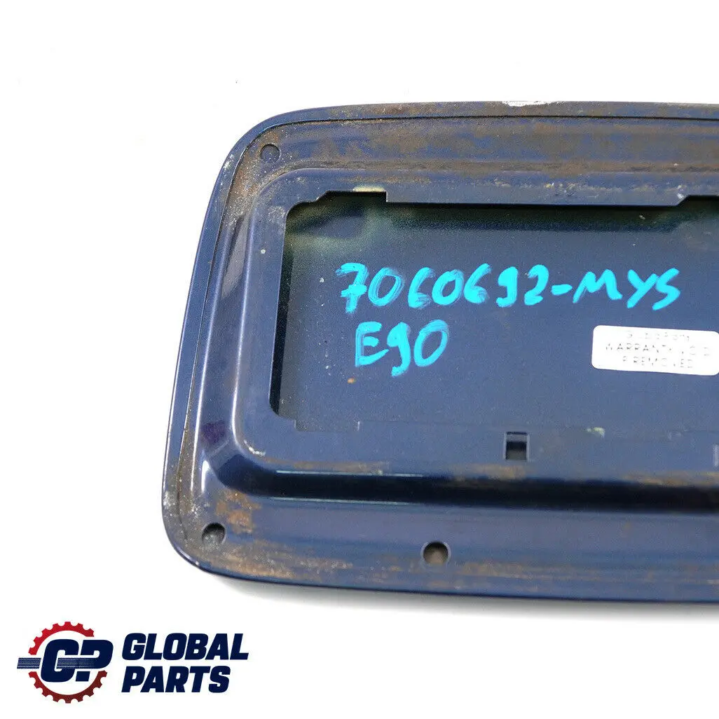 Filler Fill-In Flap Cover Mysticblau Mystic Blue A07 to BMW 3 Series E90 E91 Fuel with Part number 7060692 BMW 3 Series E90 E91 Fuel Filler Fill-In Flap Cover Mysticblau Mystic Blue A07 - SKU 7060692-MYS - Part number 7060692