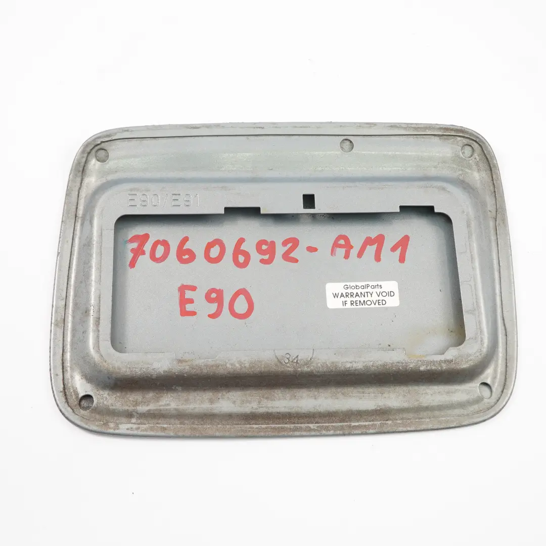 BMW E90 E91 Fuel Filler Fill in Flap Cover Arktis Arctic Metallic - A34 - SKU 7060692-AM1 - Part number 7060692