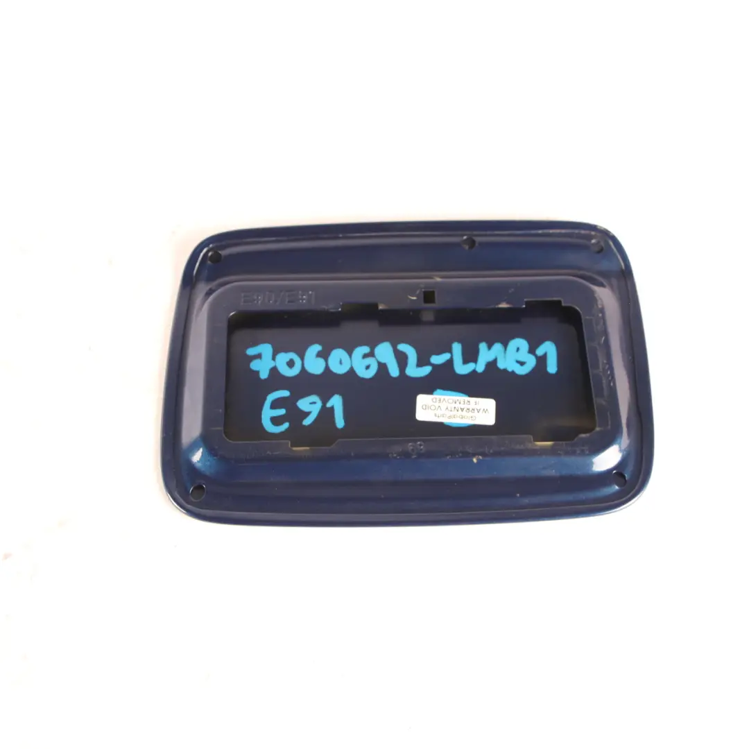 Flap Filler Fill in Flap Cover Cap Le Mans Blau Blue Metallic to BMW E90 E91 Fuel with Part number 7060692 BMW E90 E91 Fuel Flap Filler Fill in Flap Cover Cap Le Mans Blau Blue Metallic - SKU 7060692-LMB1 - Part number 7060692