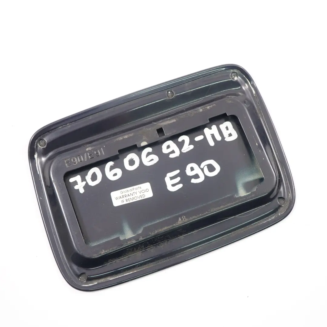 BMW E90 E91 Cache pour Reservoir Bleu Monaco - A35 - SKU 7060692-MB - Numéro de pièce 7060692