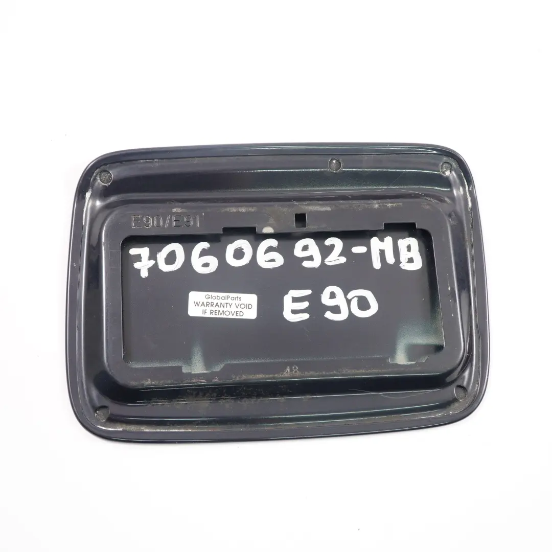 BMW E90 E91 Riempimento Carburante Sportello Monacoblau Monaco Blue A35 - SKU 7060692-MB - Numero di parte 7060692
