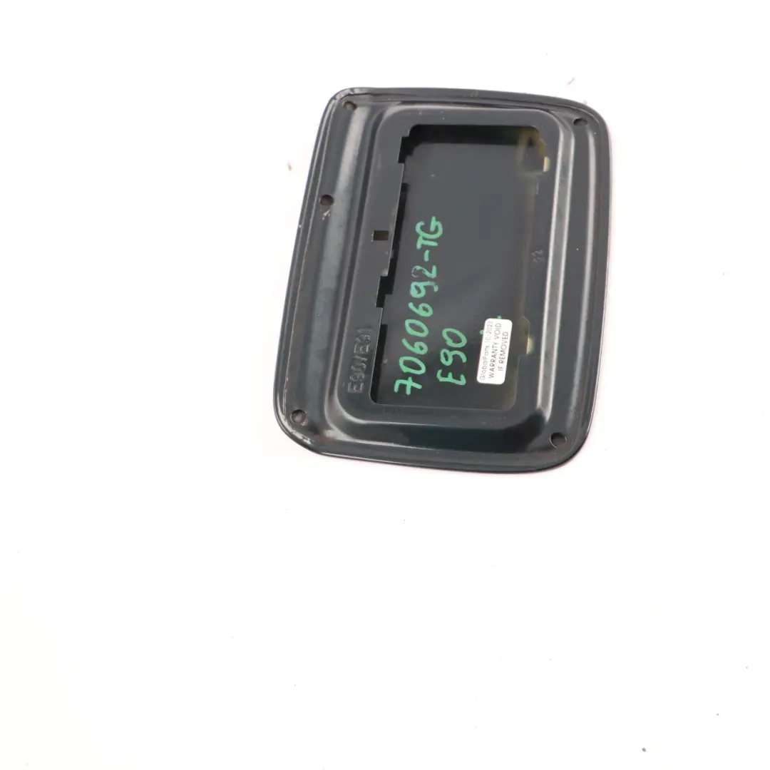 BMW E90 E91 Fuel Filler Fill in Flap Cover Cap Tiefgruen Deep Green - A43 - SKU 7060692-TG - Part number 7060692