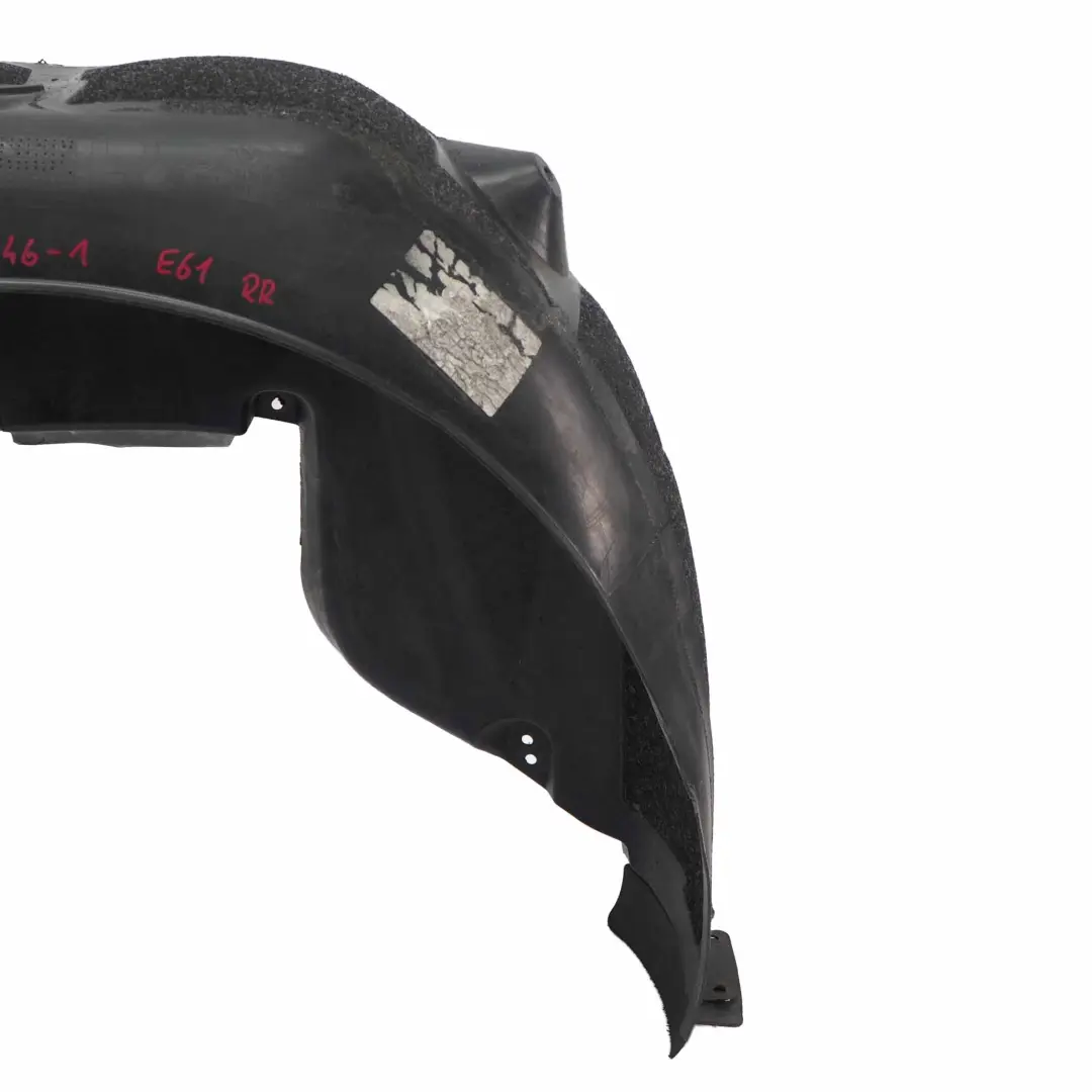 Copertura Passaruota Paraspruzzi Posteriore Destro per BMW E61 Touring con numero di parte 7061246 BMW E61 Touring Copertura Passaruota Paraspruzzi Posteriore Destro - SKU 7061246-1 - Numero di parte 7061246