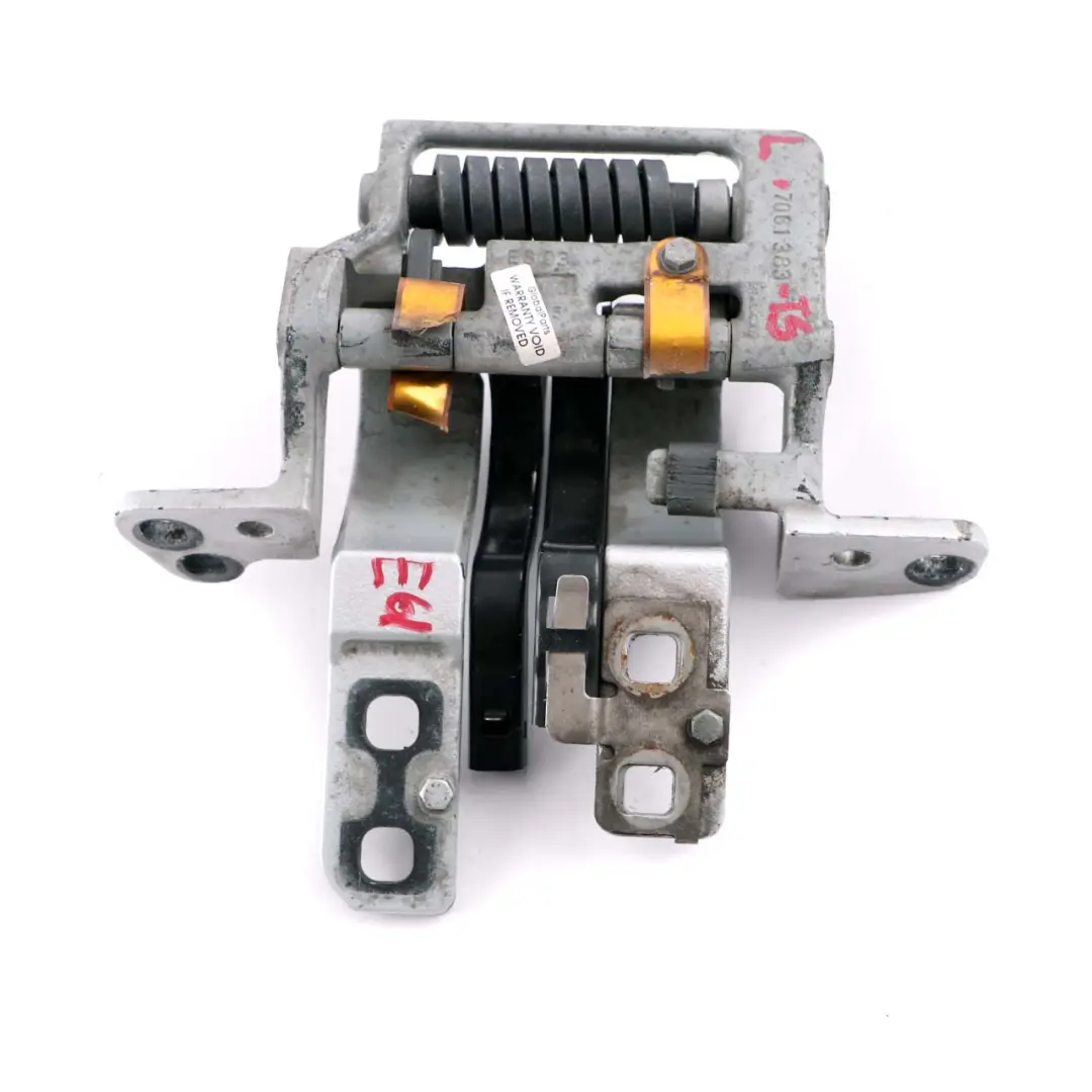 Bisagra Izquierda Portón Trasero Maletero Touring Titansilber Silver 354 para BMW E61 con número de pieza 7061383 BMW E61 Bisagra Izquierda Portón Trasero Maletero Touring Titansilber Silver 354 - SKU 7061383-TS - Número de pieza 7061383