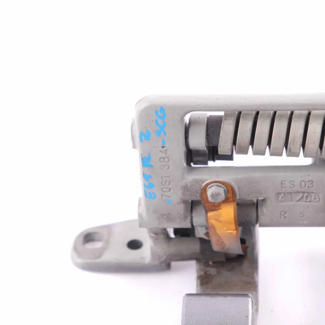 Trunk Hinge BMW E61 Touring Boot Lid Tailgate Right O/S Spacegrau Grey - A52 to with Part number 7061384 Trunk Hinge BMW E61 Touring Boot Lid Tailgate Right O/S Spacegrau Grey - A52 - SKU 7061384-SCG - Part number 7061384