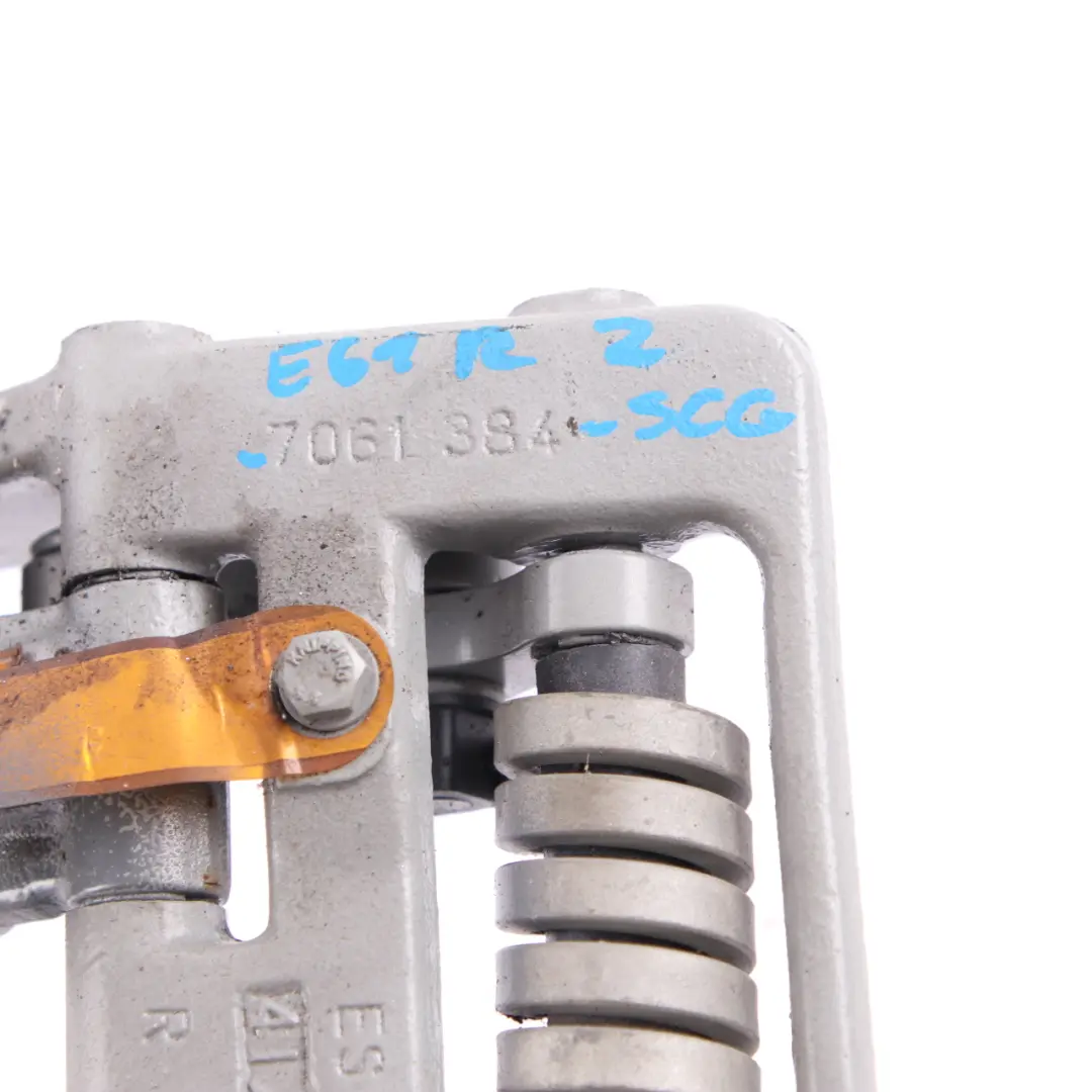 Trunk Hinge BMW E61 Touring Boot Lid Tailgate Right O/S Spacegrau Grey - A52 to with Part number 7061384 Trunk Hinge BMW E61 Touring Boot Lid Tailgate Right O/S Spacegrau Grey - A52 - SKU 7061384-SCG - Part number 7061384