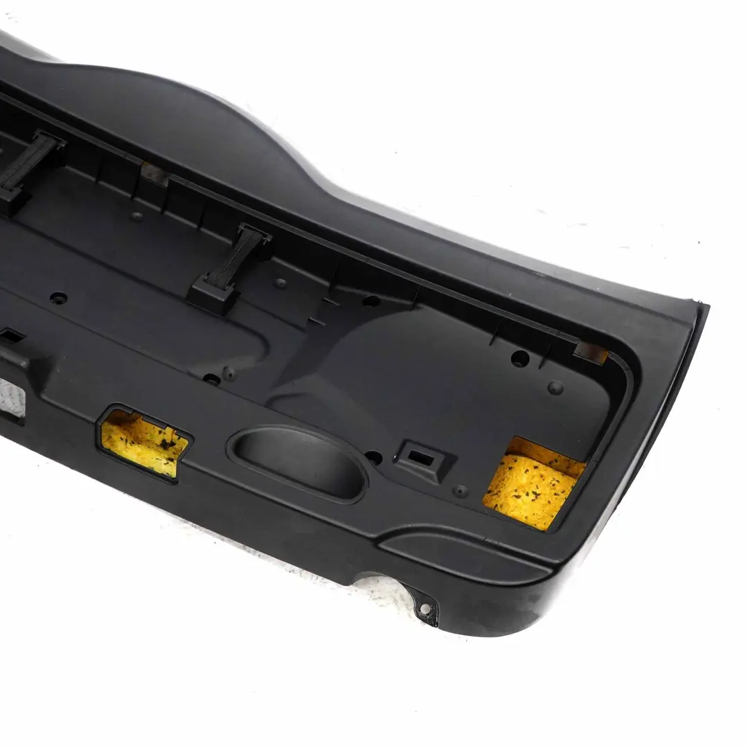 BMW 5 E61 Touring Boot Liner Tapa del maletero Tailgate Cover Trim Negro - SKU 7061394 - Número de pieza 7061394