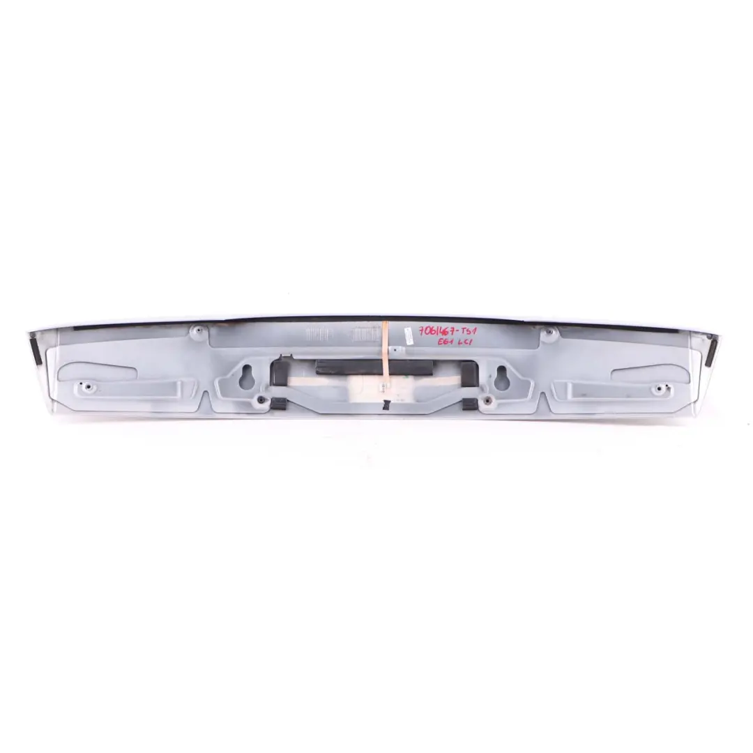 BMW 5 Series E61 E61N LCi Touring Boot Tailgate Rear Spoiler Titansilber Silver - SKU 7061467-TS1 - Part number 51717061467