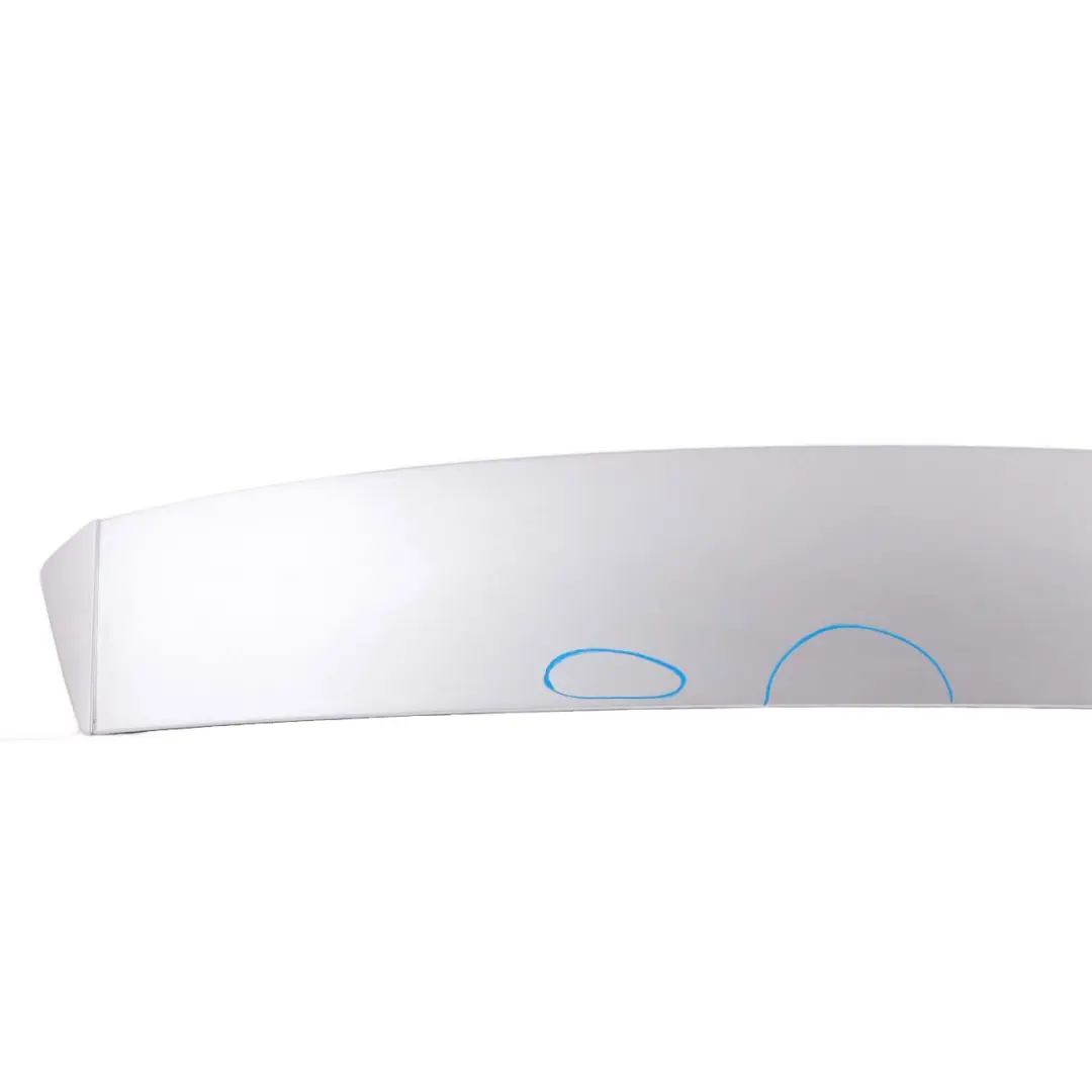 BMW 5 Series E61 E61N LCi Touring Boot Tailgate Rear Spoiler Titansilber Silver - SKU 7061467-TS - Part number 51717061467