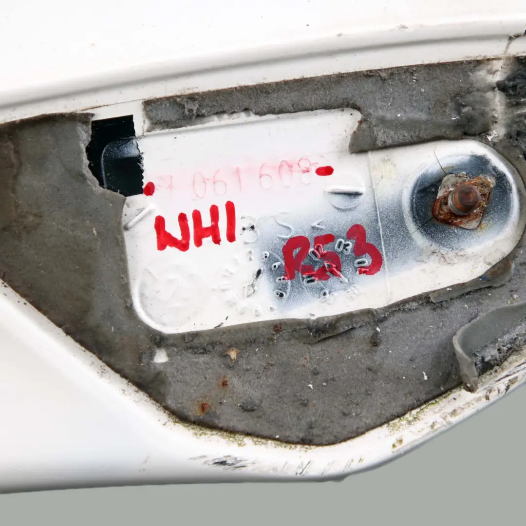 Panneau d'habillage de hayon arrière blanc pour Mini R53 à propos du numéro de pièce 7061608 Mini R53 Panneau d'habillage de hayon arrière blanc - SKU 7061608-WHI1 - Numéro de pièce 7061608