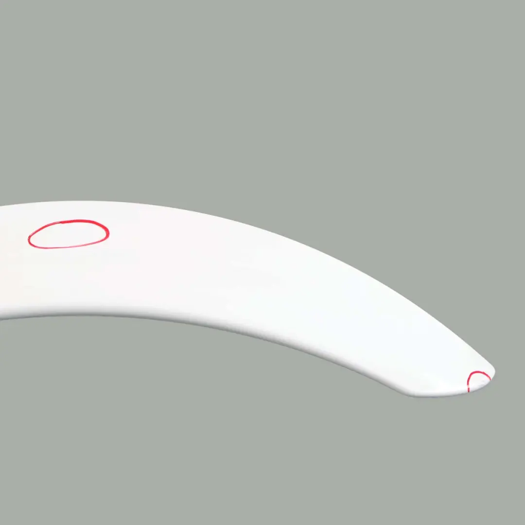 Panneau d'habillage de hayon arrière blanc pour Mini R53 à propos du numéro de pièce 7061608 Mini R53 Panneau d'habillage de hayon arrière blanc - SKU 7061608-WHI1 - Numéro de pièce 7061608