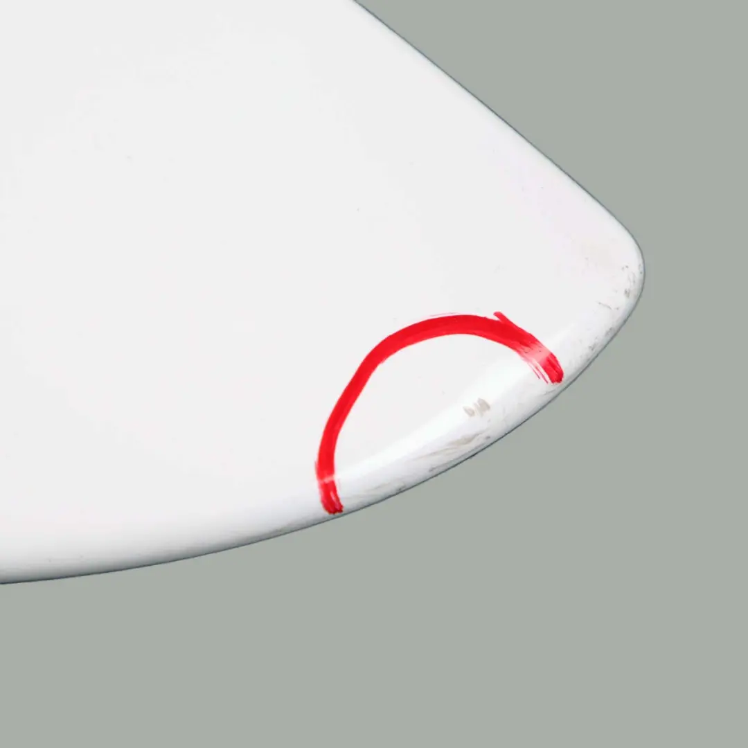 Boot Tailgate Trim Panel Spoiler White to Mini Cooper S R53 Rear with Part number 7061608 Mini Cooper S R53 Rear Boot Tailgate Trim Panel Spoiler White - SKU 7061608-WHI1 - Part number 7061608