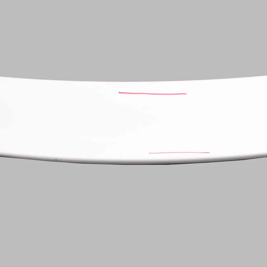 Rear Spoiler Mini Cooper S R53 Boot Tailgate Trim Panel White - SKU 7061608-WHI3 - Part number 7061608