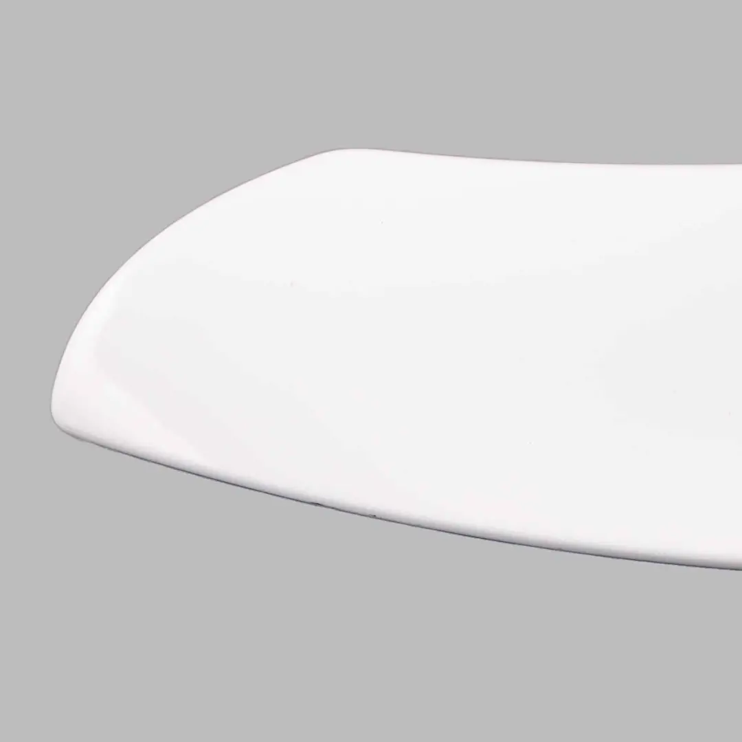 Spoiler Mini Cooper S R53 Boot Tailgate Trim Panel White to Rear with Part number 7061608 Rear Spoiler Mini Cooper S R53 Boot Tailgate Trim Panel White - SKU 7061608-WHI3 - Part number 7061608