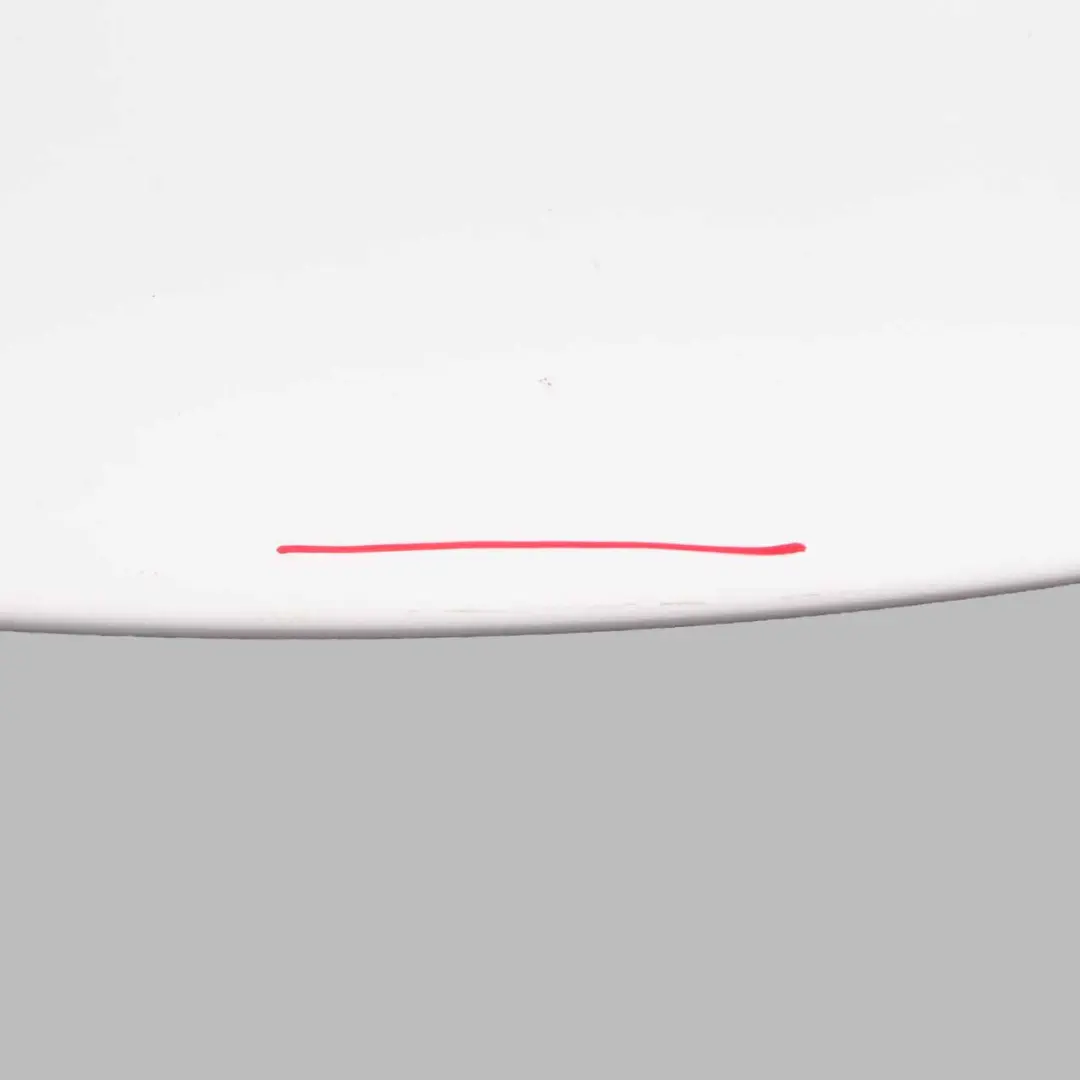 Spoiler Mini Cooper S R53 Boot Tailgate Trim Panel White to Rear with Part number 7061608 Rear Spoiler Mini Cooper S R53 Boot Tailgate Trim Panel White - SKU 7061608-WHI3 - Part number 7061608