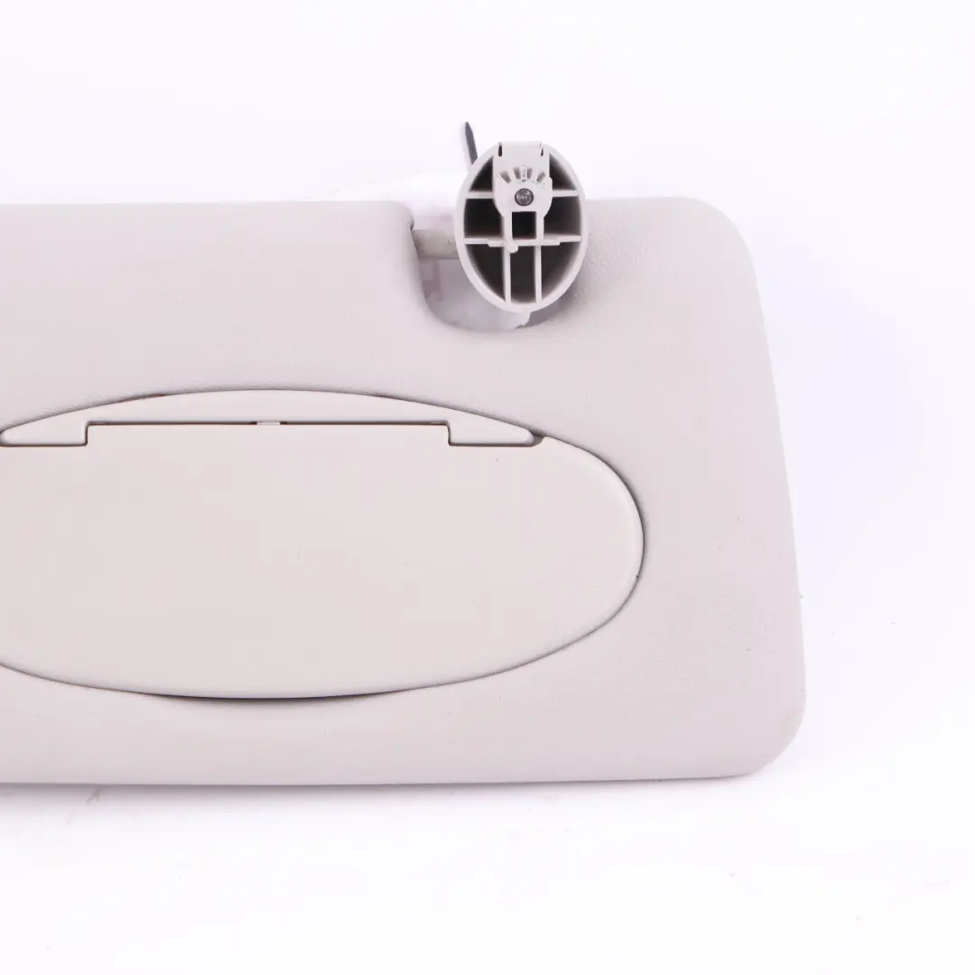 Sun Visor Mini Cooper R50 R53 Mirror Left N/S Front Horizon Grey to with Part number 7061623 Sun Visor Mini Cooper R50 R53 Mirror Left N/S Front Horizon Grey - SKU 7061623-2 - Part number 7061623