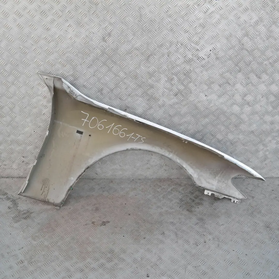 BMW 7 E65 E66 Fahrerseite Seitenwand vorne links Kotflügel Titansilber Silber - SKU 7061661-TS - Teilenummer 7061661-TS