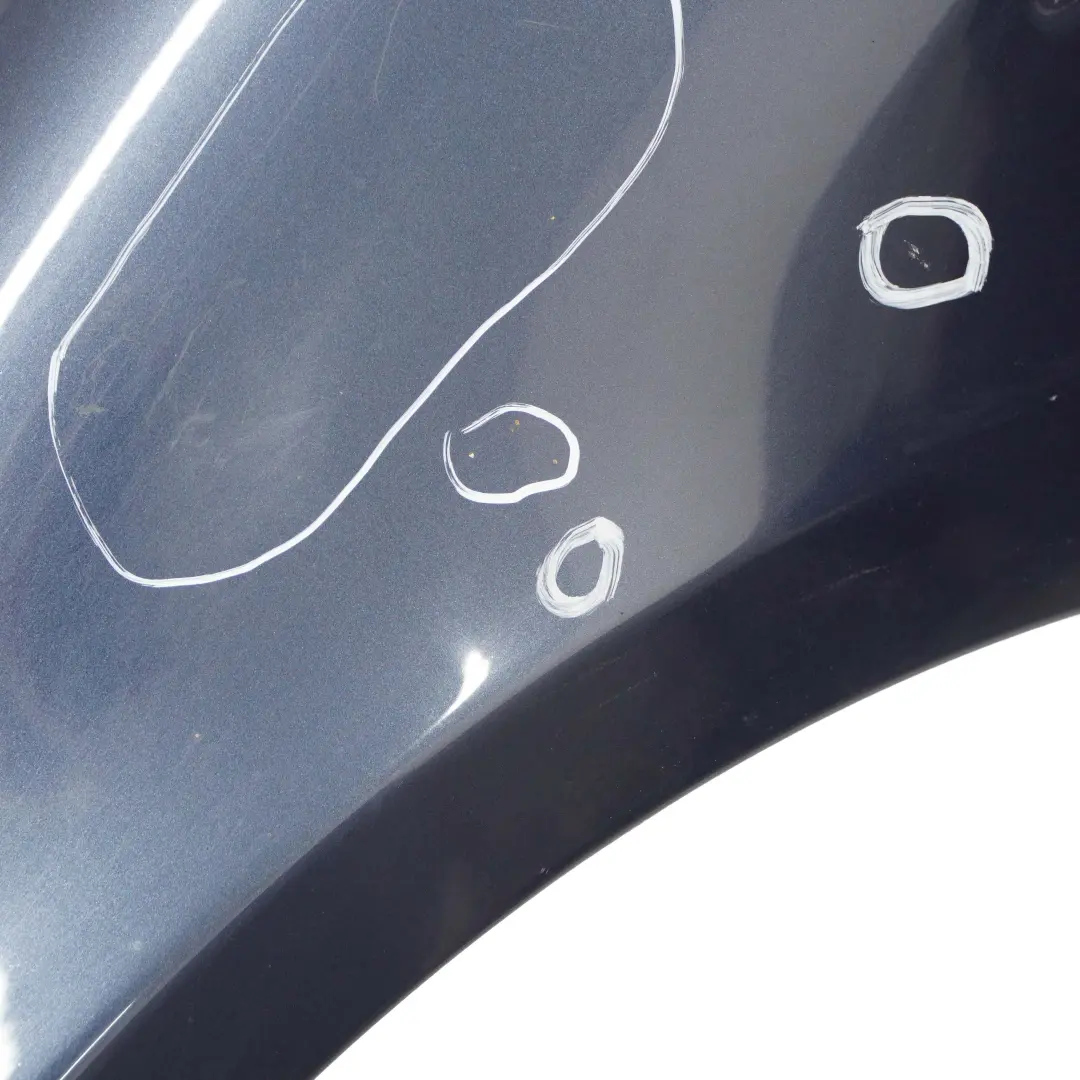 BMW E65 E66 E67 Błotnik lewy przód Toledoblau 482 - SKU 7061661-TDB - Numer Części 7061661