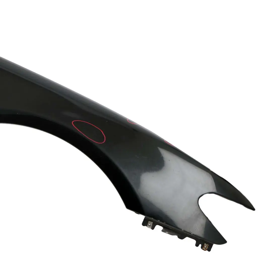 BMW 7 E65 E66 E67 Side Panel Wing Front Right O/S Black Sapphire - 475 - SKU 7061662-BS - Part number 7061662