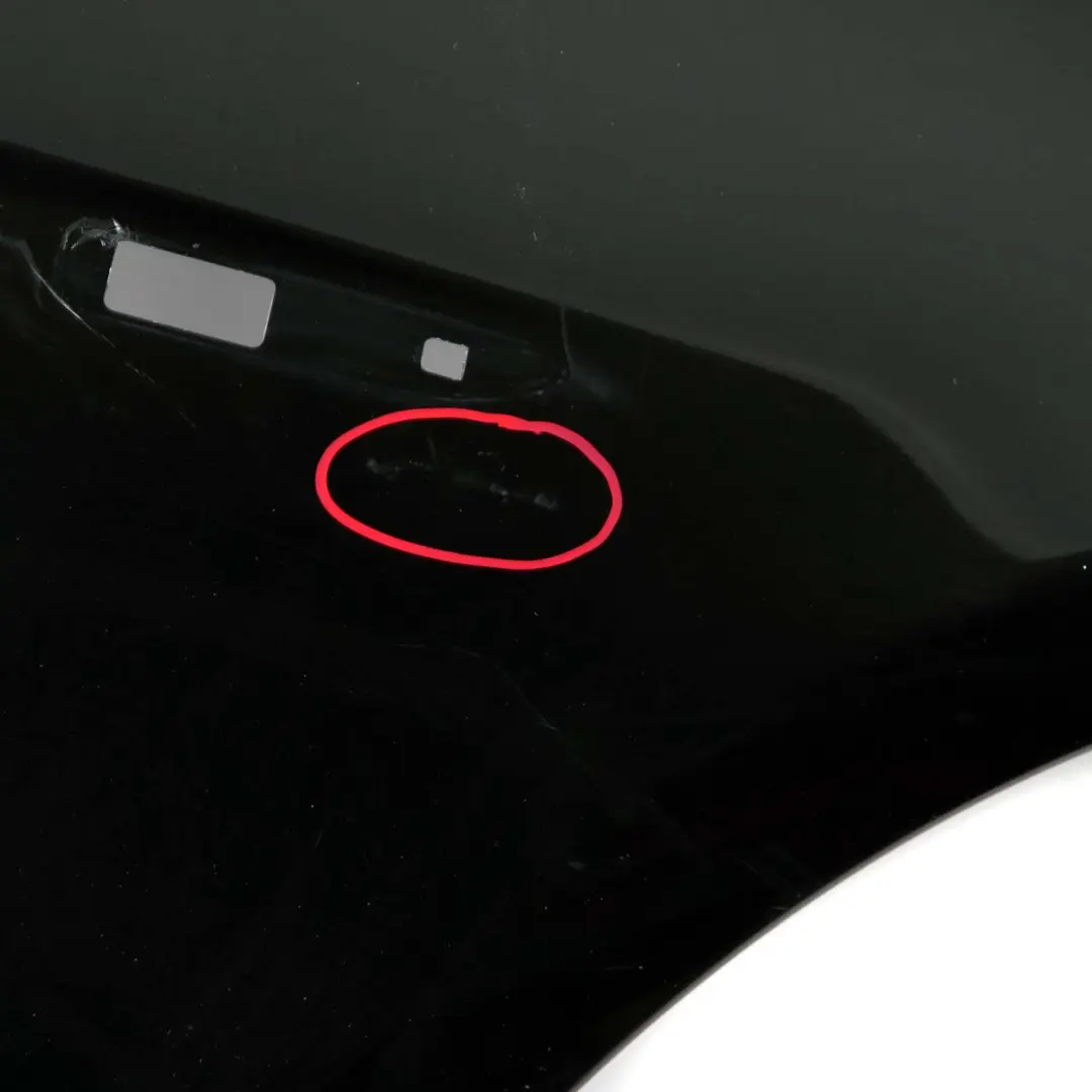 BMW 7 E65 E66 E67 Side Panel Wing Front Right O/S Black Sapphire - 475 - SKU 7061662-BS - Part number 7061662