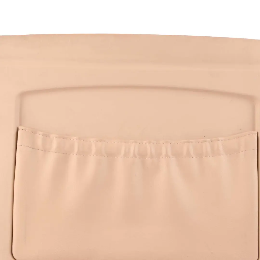 BMW 7 Series E65 Front Seat Rear Lower Panel Cover Trim Leather Beige - SKU 7061906 - Part number 7061906