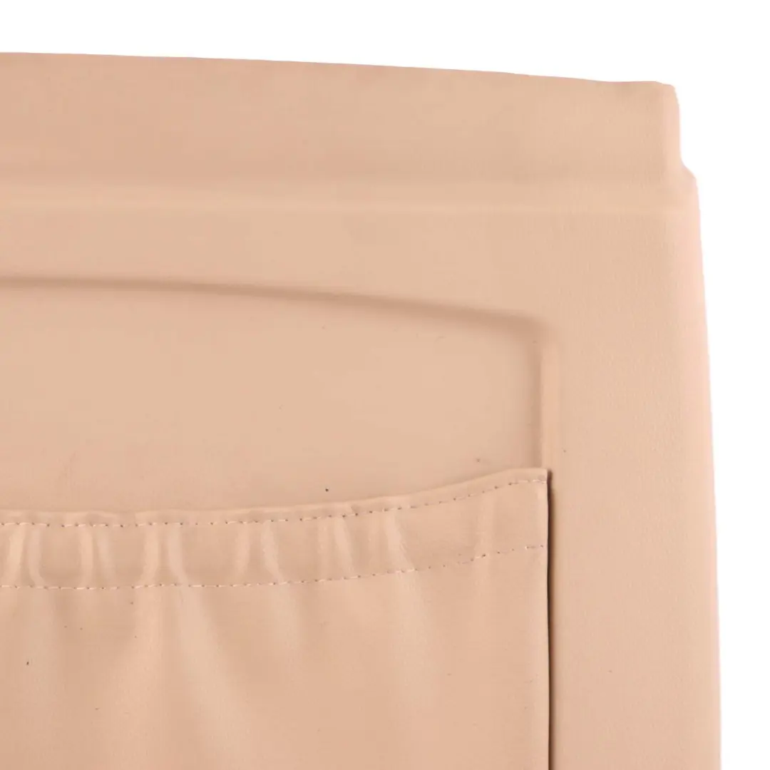 BMW 7 Series E65 Front Seat Rear Lower Panel Cover Trim Leather Beige - SKU 7061906 - Part number 7061906