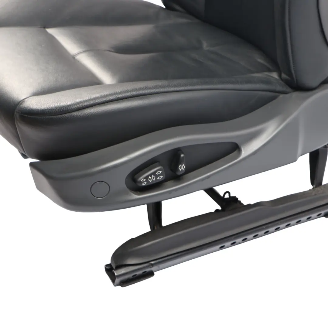 Front Seat BMW E63 Left N/S Black Leather Dakota Passenger Memory to with Part number 7062792 Front Seat BMW E63 Left N/S Black Leather Dakota Passenger Memory - SKU 7062792-1 - Part number 7062792