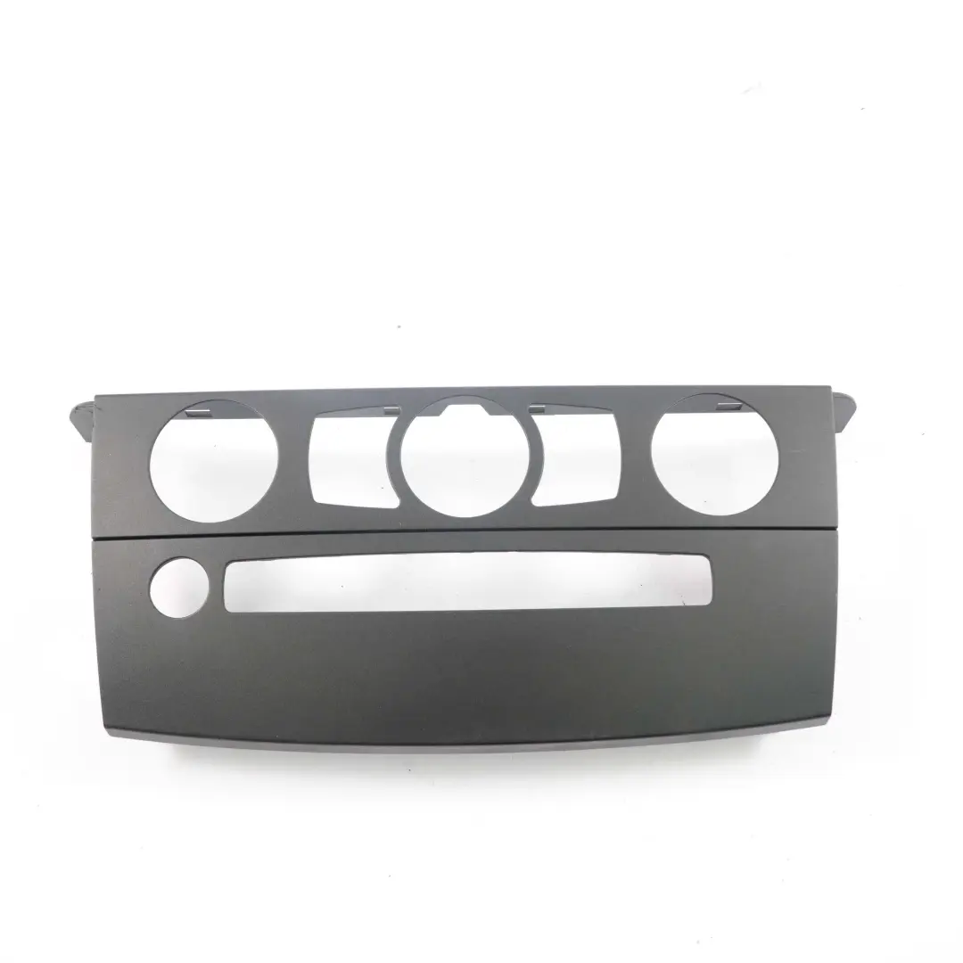 BMW E60 E61 Copertura Centrale Cornice Cruscotto Nero - SKU 7063145-1 - Numero di parte 7063145