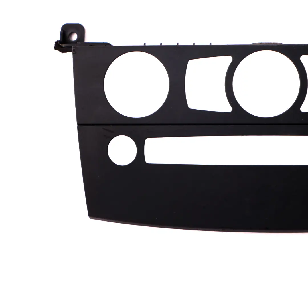 Centre Cover Dashboard Frame Trim Panel Black to BMW E60 E61 with Part number 7063145 BMW E60 E61 Centre Cover Dashboard Frame Trim Panel Black - SKU 7063145-3 - Part number 7063145
