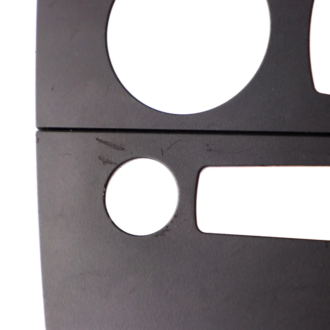 Centre Cover Dashboard Frame Trim Panel Black to BMW E60 E61 with Part number 7063145 BMW E60 E61 Centre Cover Dashboard Frame Trim Panel Black - SKU 7063145-3 - Part number 7063145