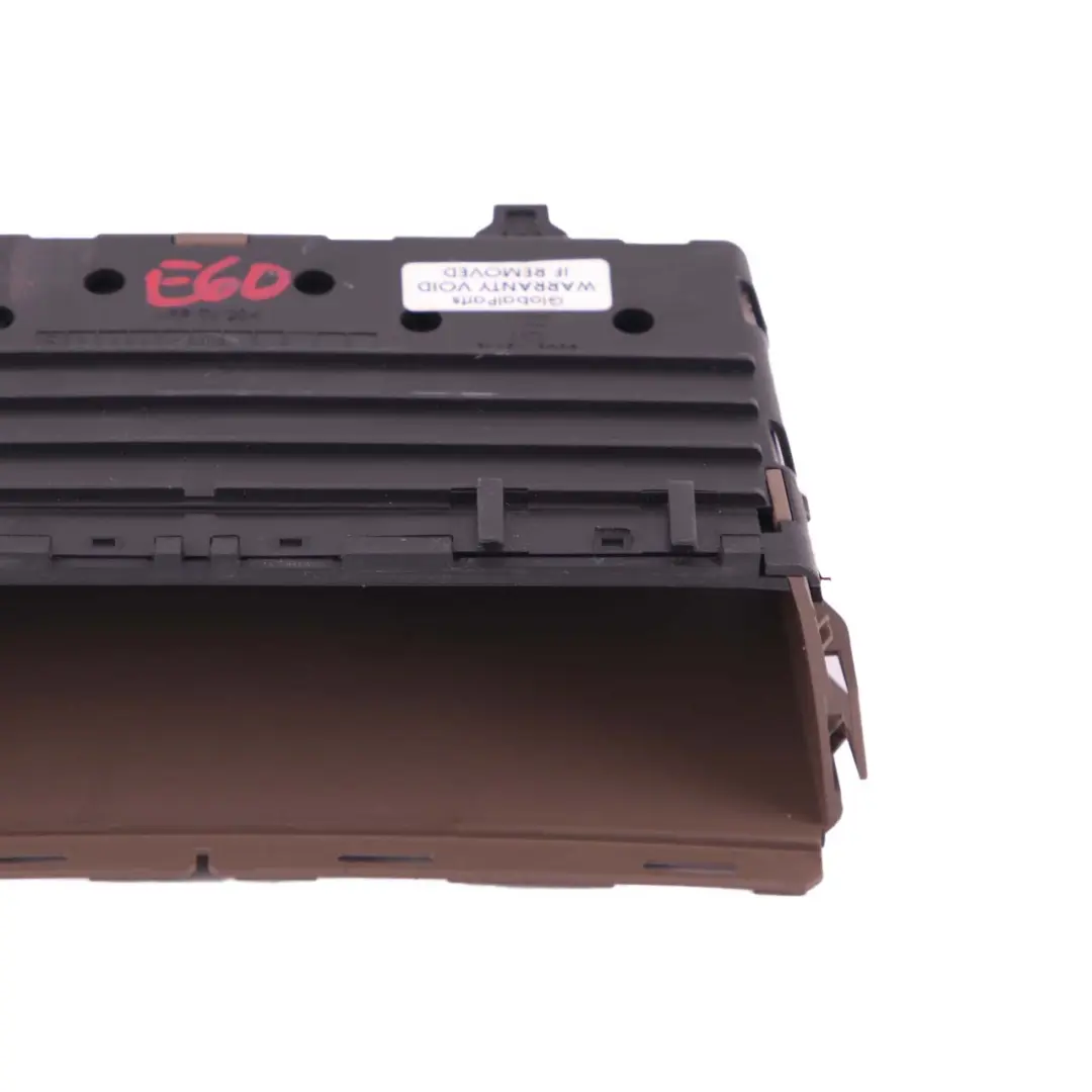  Dashboard Storage Trim BMW E60 E61 Centre Console Trüffelbraun Brown 7063145 - SKU 7063149 - Part number 7063149