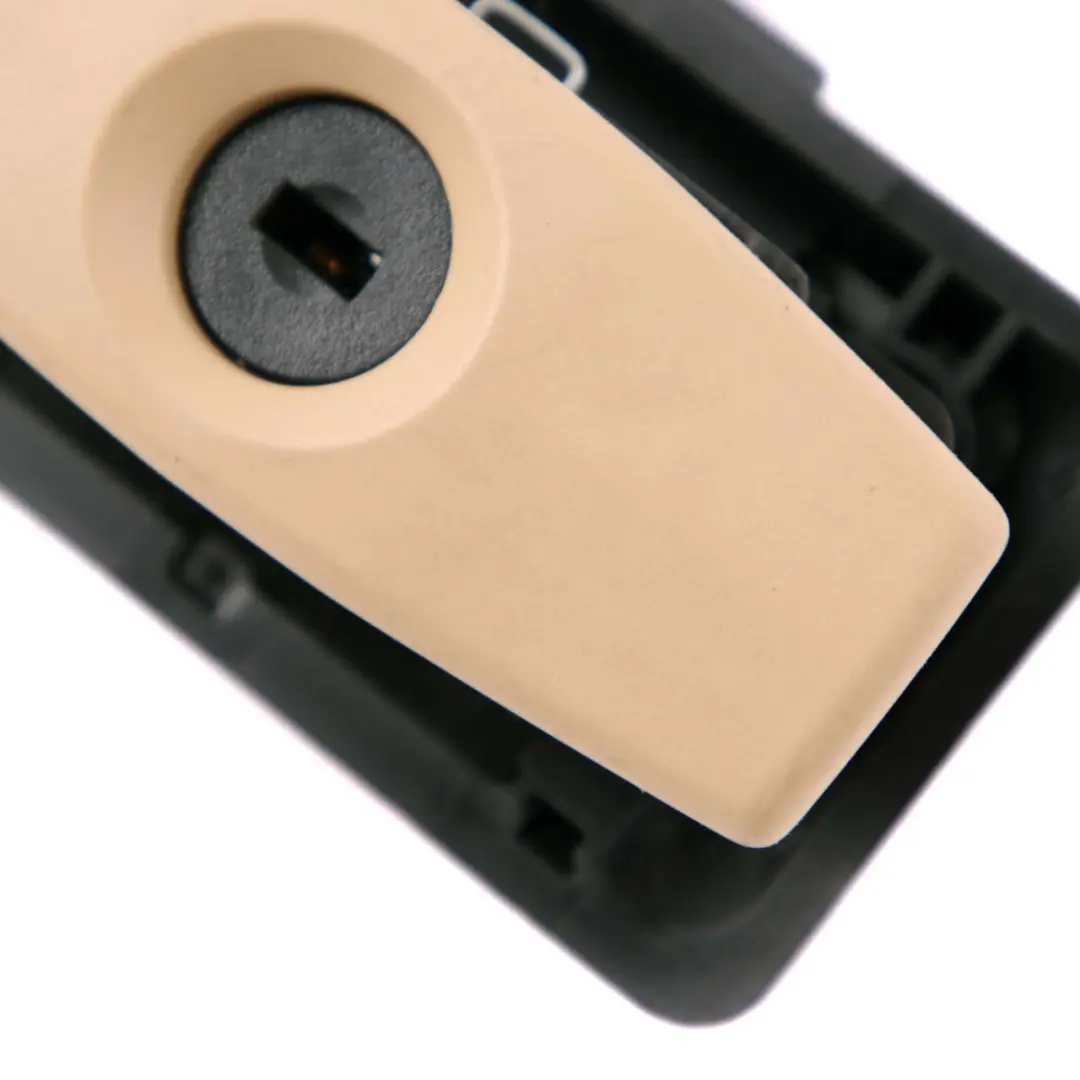 BMW E60 E61 Dashboard Glovebox Glove Box Catch Lock Handle Grab Beige - SKU 7063510 - Part number 7063510