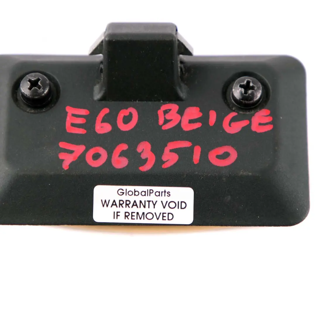 BMW E60 E61 Armaturenbrett Handschuhfach Verriegelung Griff Beige - SKU 7063510 - Teilenummer 7063510