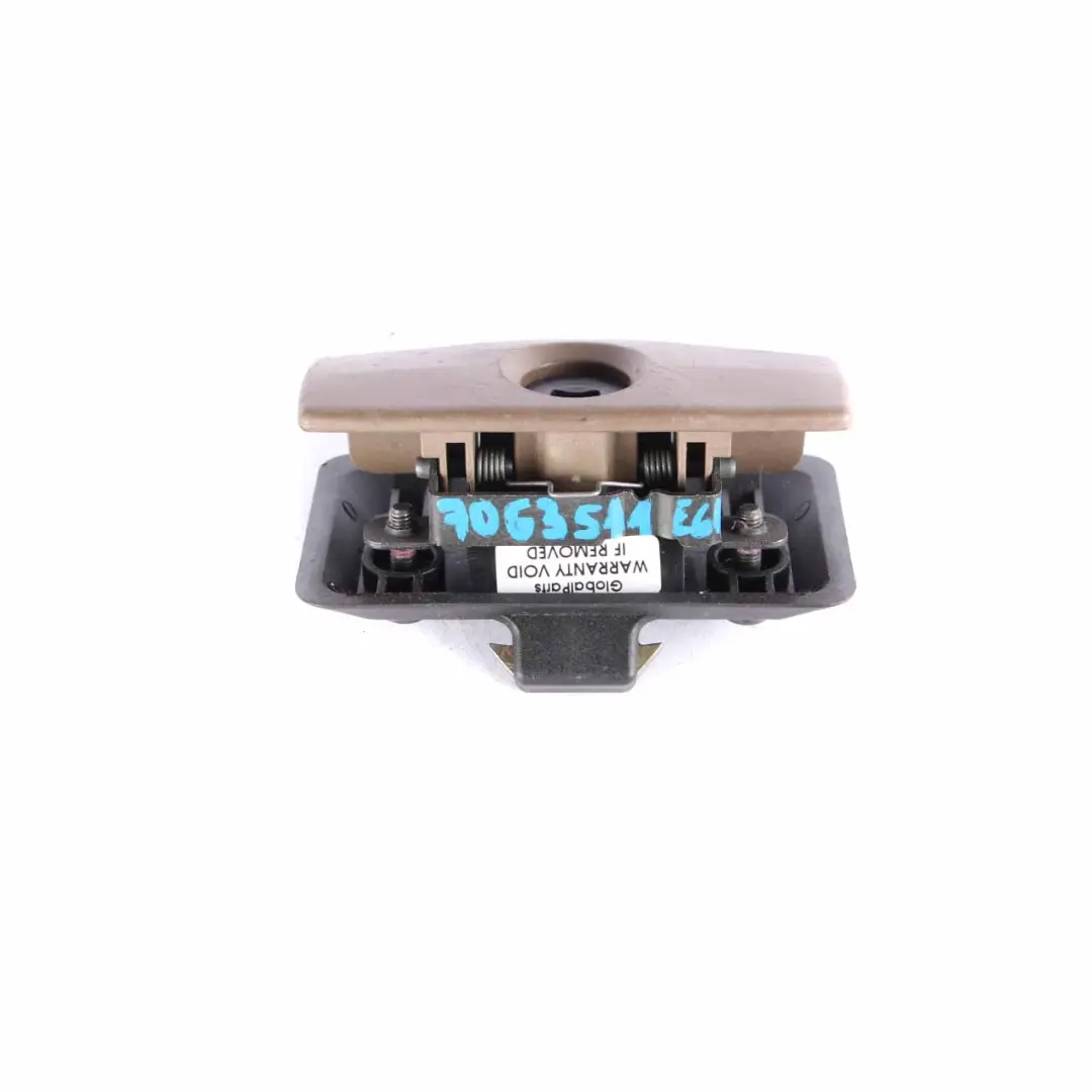 BMW E60 E61 Dashboard Glovebox Lock Glove Box Catch Handle Grab Truffle Brown - SKU 7063511 - Part number 7063511