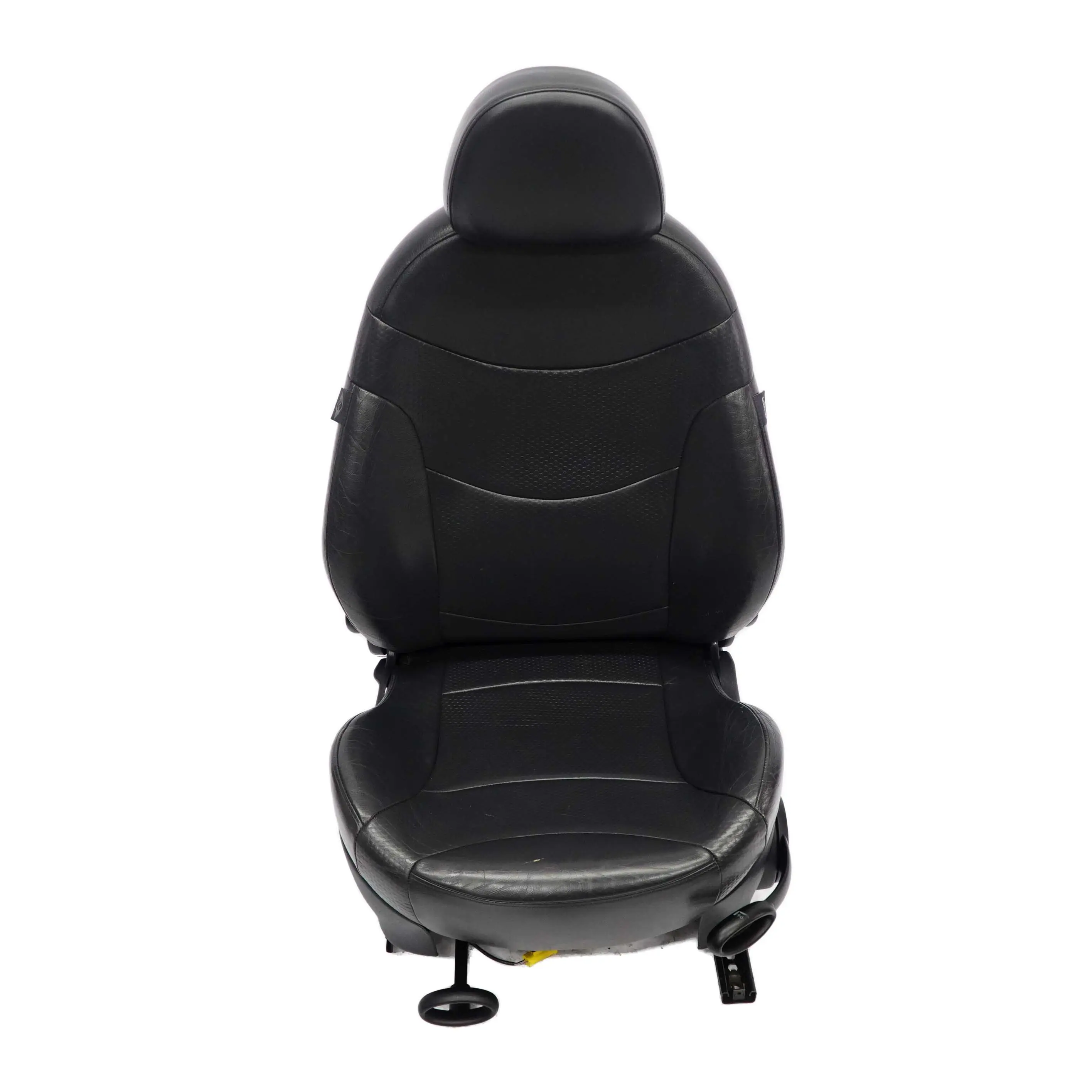 Mini Cooper One R50 Anteriore Sinistra Sedile Sport Pieno Pelle Panther Nero