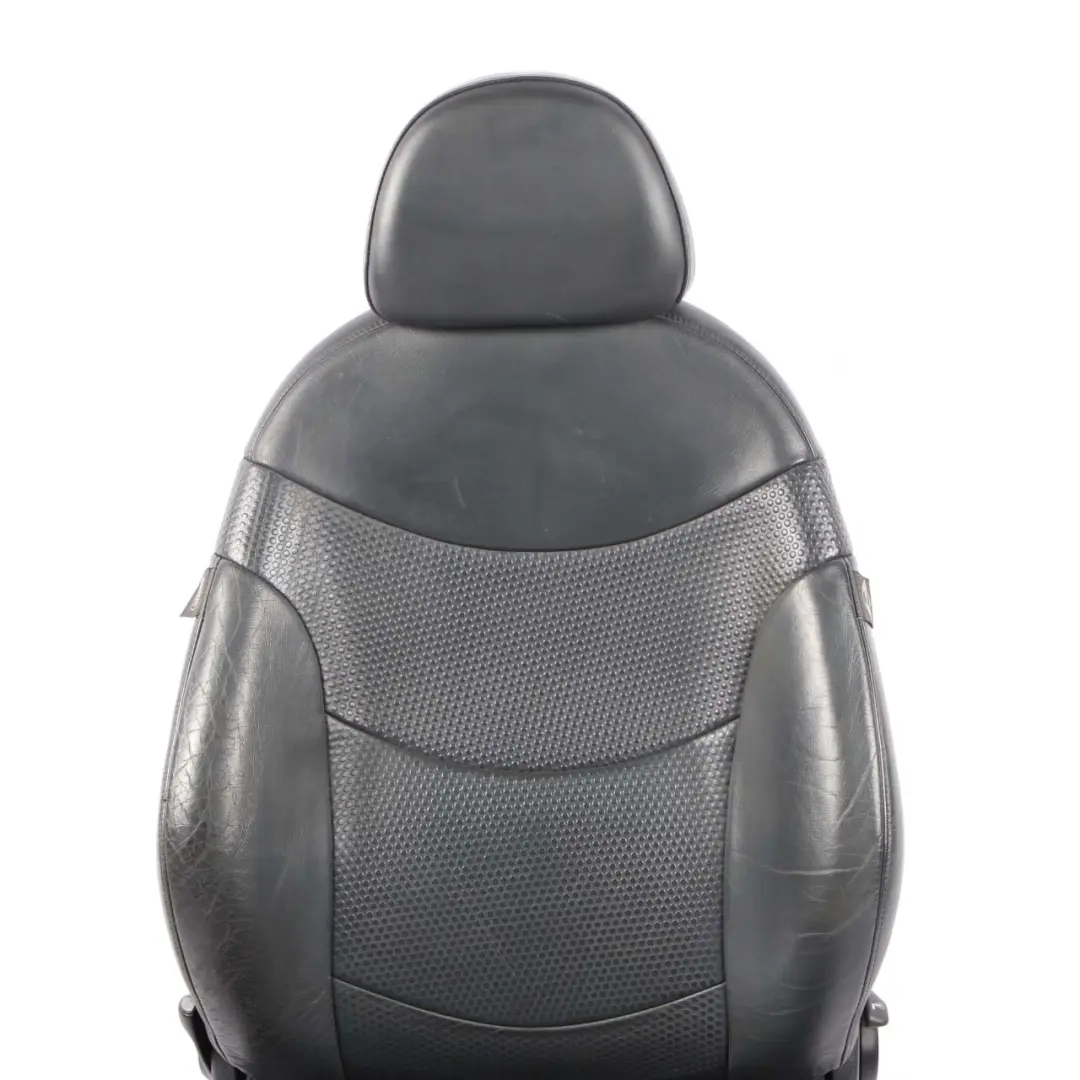 Leather Profile Sedile anteriore destro per Mini Cooper One R50 Sport Panther Black con numero di parte 7063704 Mini Cooper One R50 Sport Panther Black Leather Profile Sedile anteriore destro - SKU 7063704 - Numero di parte 7063704