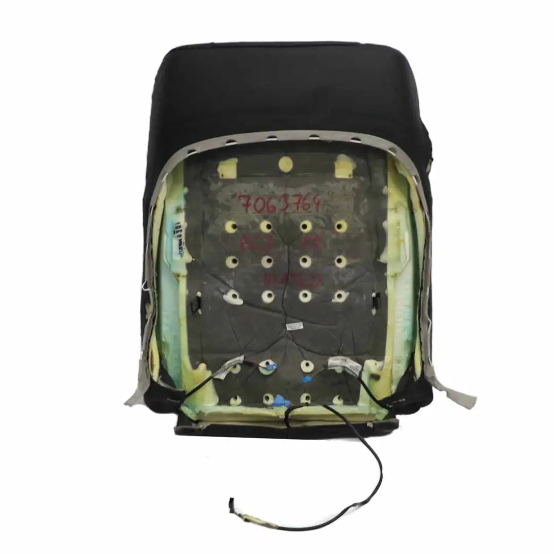 Oparcie Fotela Przód Grzanie Czarna Skóra do BMW E63 o numerze 7063764 BMW E63 Oparcie Fotela Przód Grzanie Czarna Skóra - SKU 7063764 - Numer Części 7063764